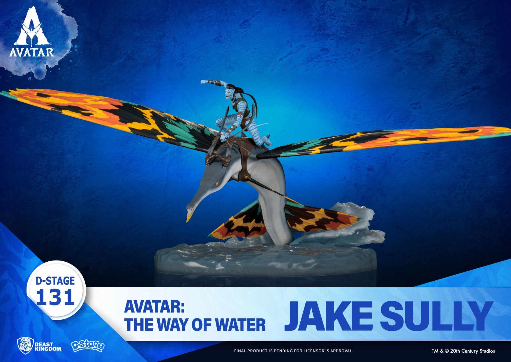 Anime Goods Beast Kingdom Avatar 2 Jake Sully PVC Diorama Statue