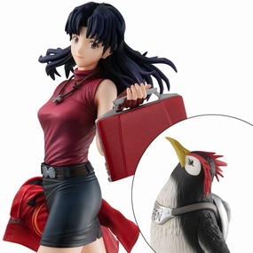 Rebuild of Evangelion GALS Series Misato Katsuragi & Pen Pen Superhero Figure
