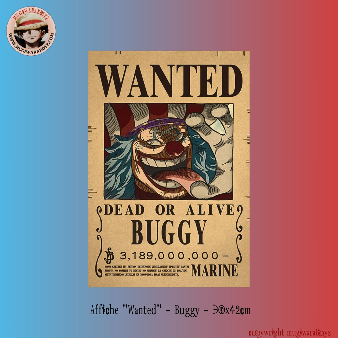 Affiche "Wanted" - Buggy Regulation Comply