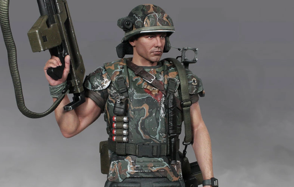 Aliens - Cpl. Dwayne Hicks 1/4 Scale Statue Surrealist Art