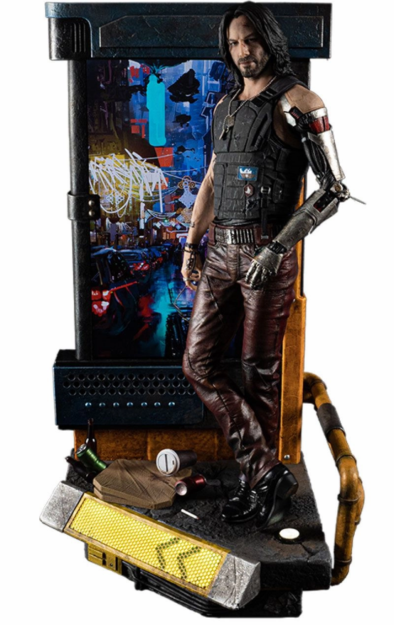 PUREARTS Johnny Silverhand - Cyberpunk 2077 - 1/4 Scale Collectible Statue Premium Sculpture
