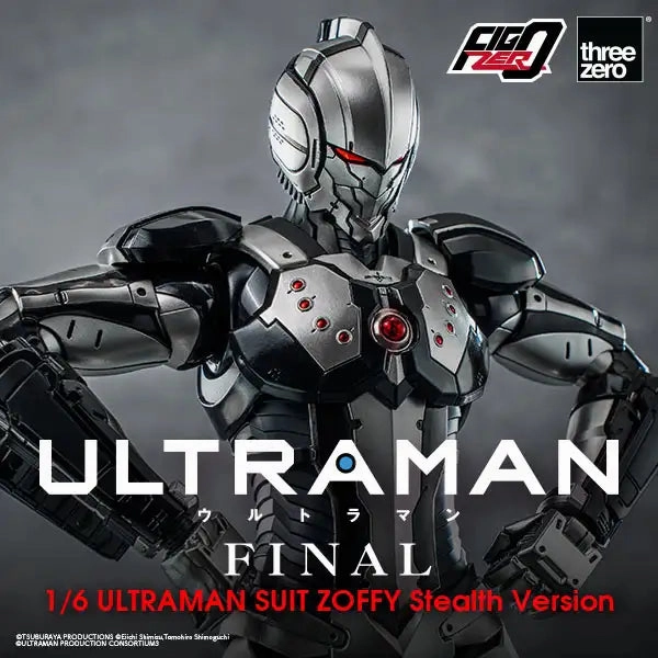 Anime ??ULTRAMAN?? FINAL Season FigZero 1/6 ULTRAMAN SUIT ZOFFY Stealth Version Assembly Required Fictional Character