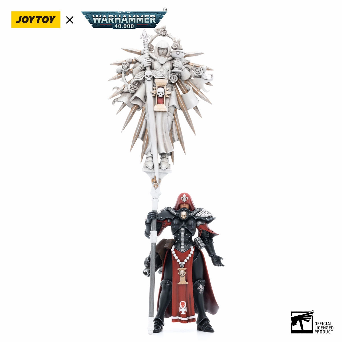 JOYTOY Warhammer 40K Adepta Sororitas Battle Sister Sister Saelon 1/18 Action Figure Superhero Showcase Movie Unit