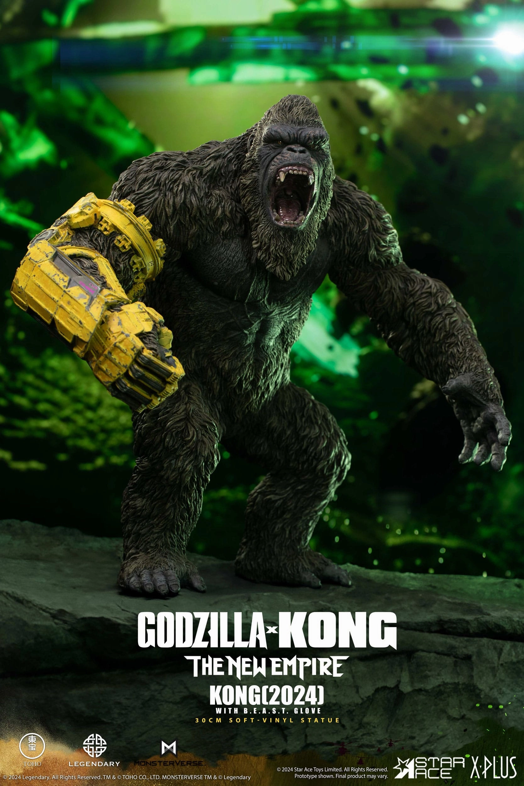 Daily Decor Model Kit Star Ace Toys Godzilla vs. Kong: The New Empire Kong with B.E.A.S.T. Glove Soft Vinyl Statue