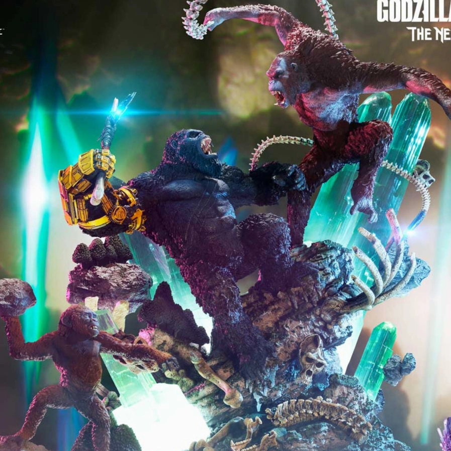 Fantasy Display Prime 1 Studio Ultimate Diorama Masterline Godzilla x Kong: The New Empire Kong vs Skar King Bonus Version