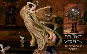 Collectible Statue Fantasy Product Flying Princess Crane Deluxe Version Statue