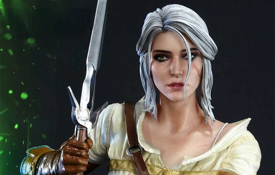 The Witcher 3: Wild Hunt - Cirilla Fiona Elen Riannon (Regular) 1/4 Scale Statue Fantasy Model