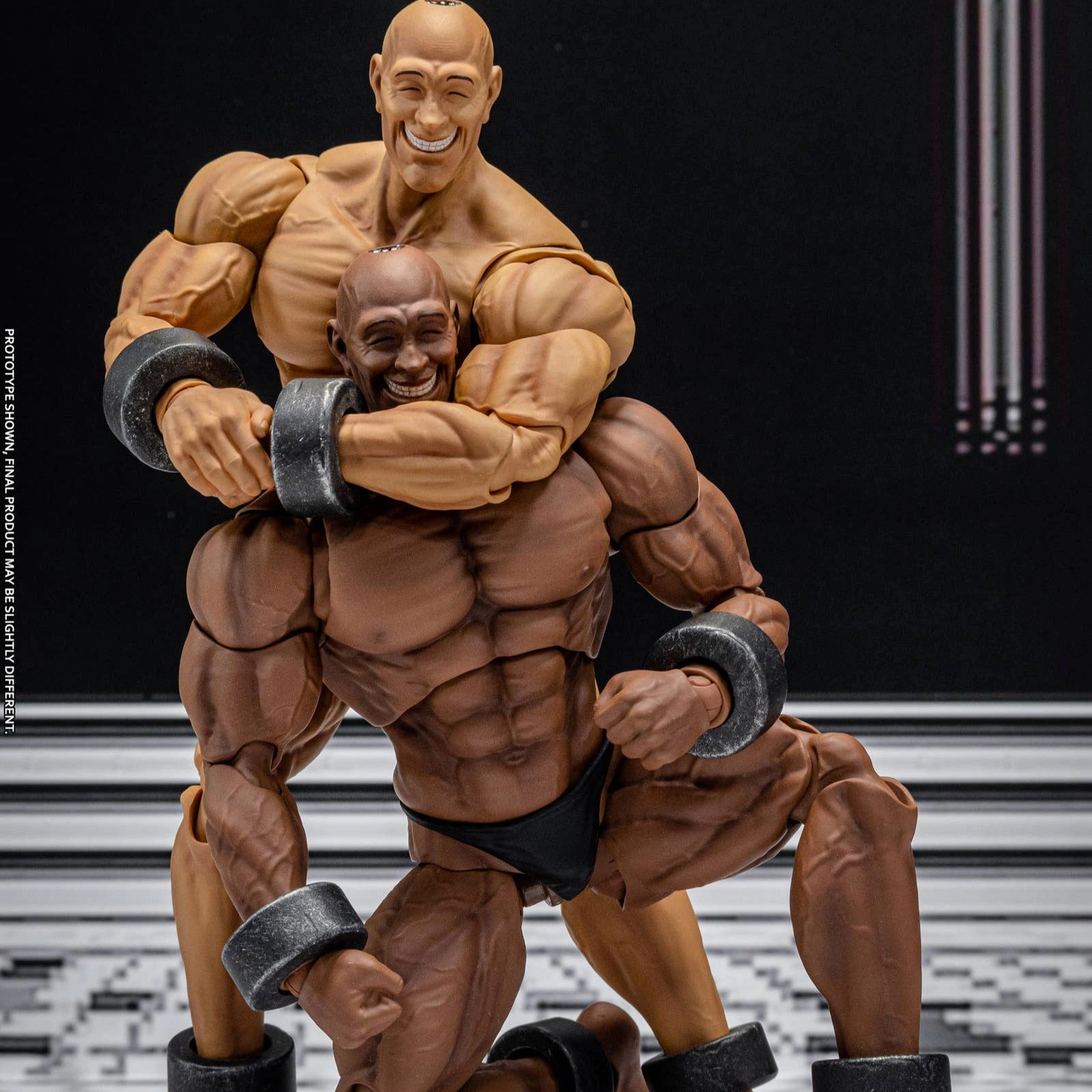 Editor's Choice Christmas Ornament Storm Collectibles: Chou Aniki (Adon and Samson 2 pack) 1/12 Action Figure