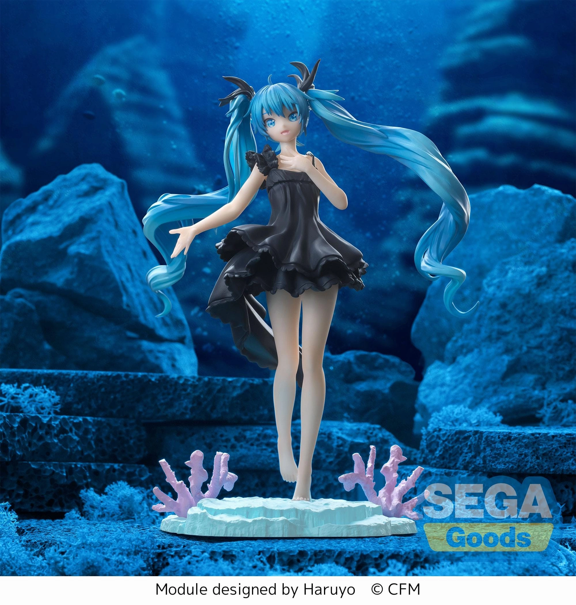 Fantasy Article Action Piece Hatsune Miku Luminasta Project DIVA MEGA 39's Hatsune Miku Deep Sea Girl