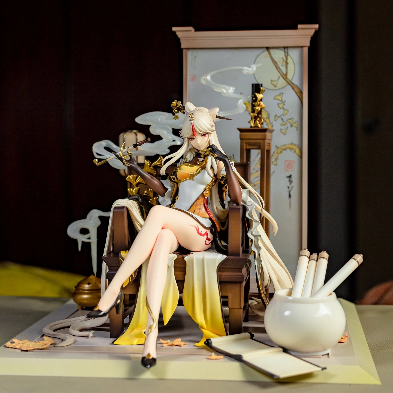 Genshin Impact Ninguang 1/7 Scale Gaming Action Figure 23 Cms) Fantasy Model Master Collector