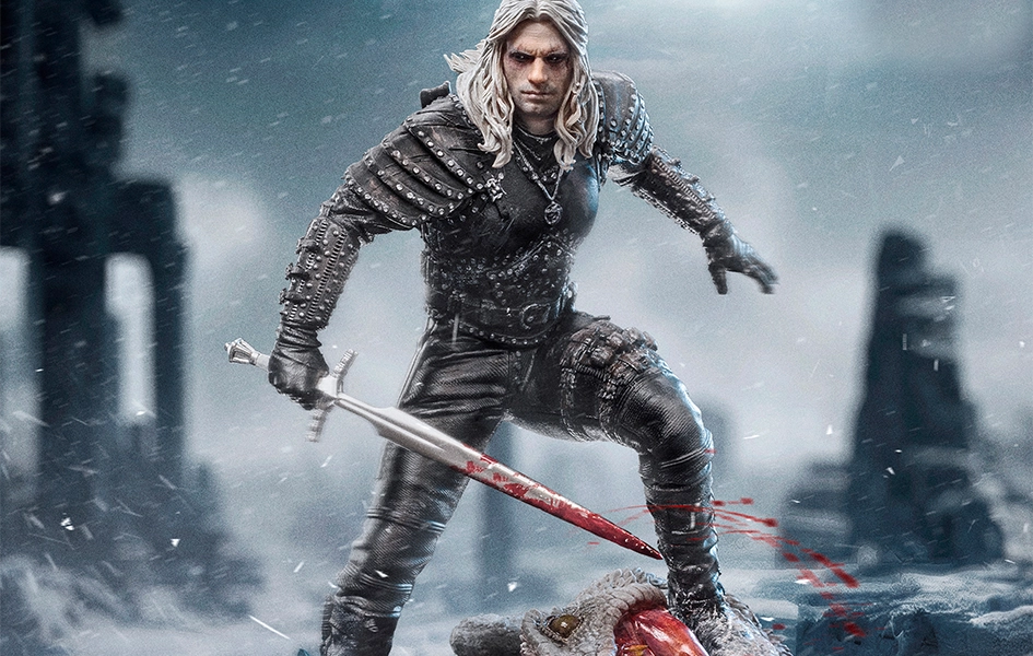 Terrace Accent Limited Collectible The Witcher - Geralt of Rivia (Henry Cavill) BDS Art Scale 1/10