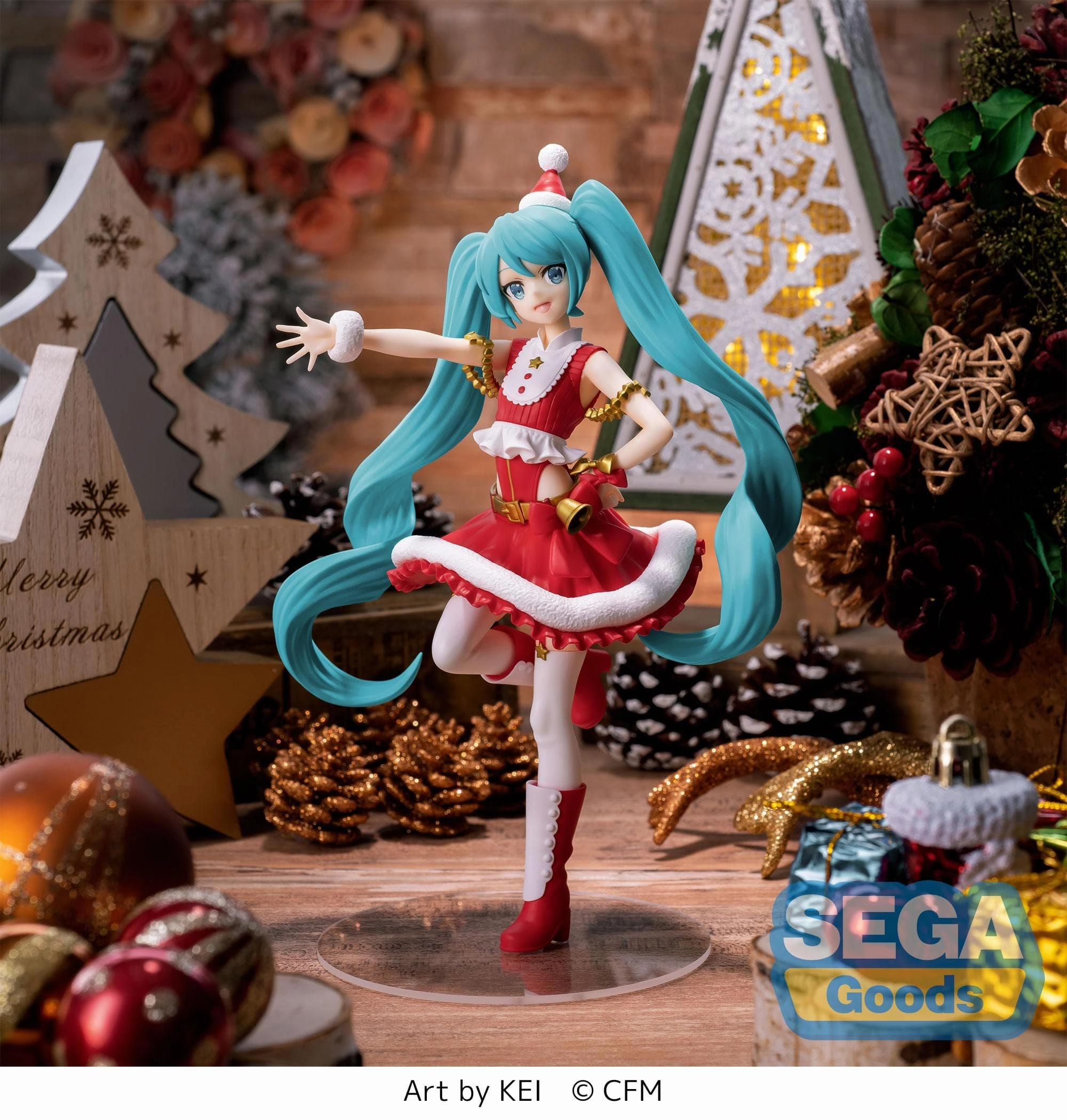 Kawaii Design Superhero Showcase Luminasta Hatsune Miku Series Hatsune Miku Christmas 2023