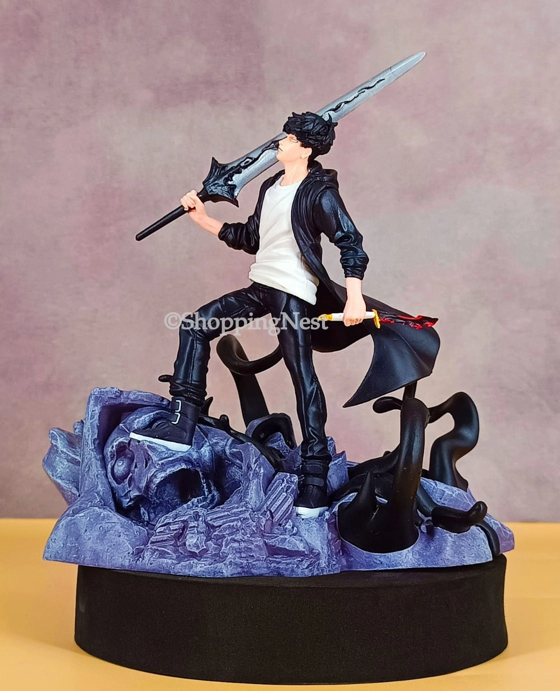 Solo Leveling Sung Jin Woo PVC Figure Collectible Figure Anime Toy | 20 CMS | Premium Toy Legendary Hero