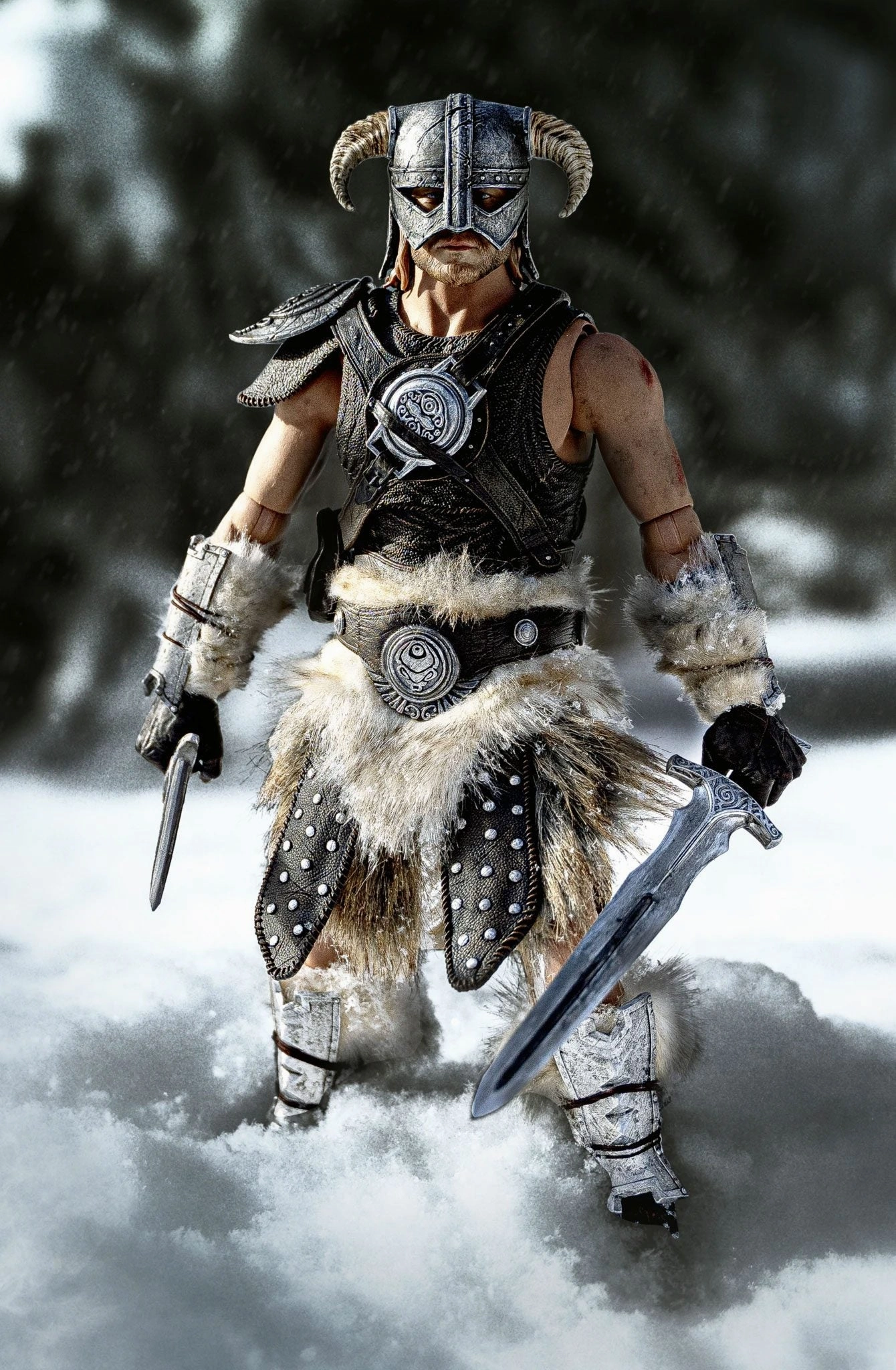 PUREARTS Dragonborn (Regular Edition) - The Elder Scrolls V Skyrim - 1/6 Scale Collectible Figure Tool Accessory Art Hero