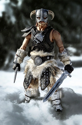 PUREARTS Dragonborn (Regular Edition) - The Elder Scrolls V Skyrim - 1/6 Scale Collectible Figure Tool Accessory Art Hero