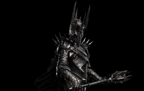 The Lord of the Rings Trilogy - Sauron The Dark Lord Painted Model Character Product