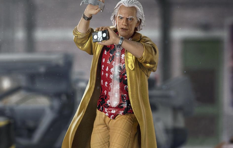 International Icon Back to the Future Part II - Doc Brown - Art Scale 1/10