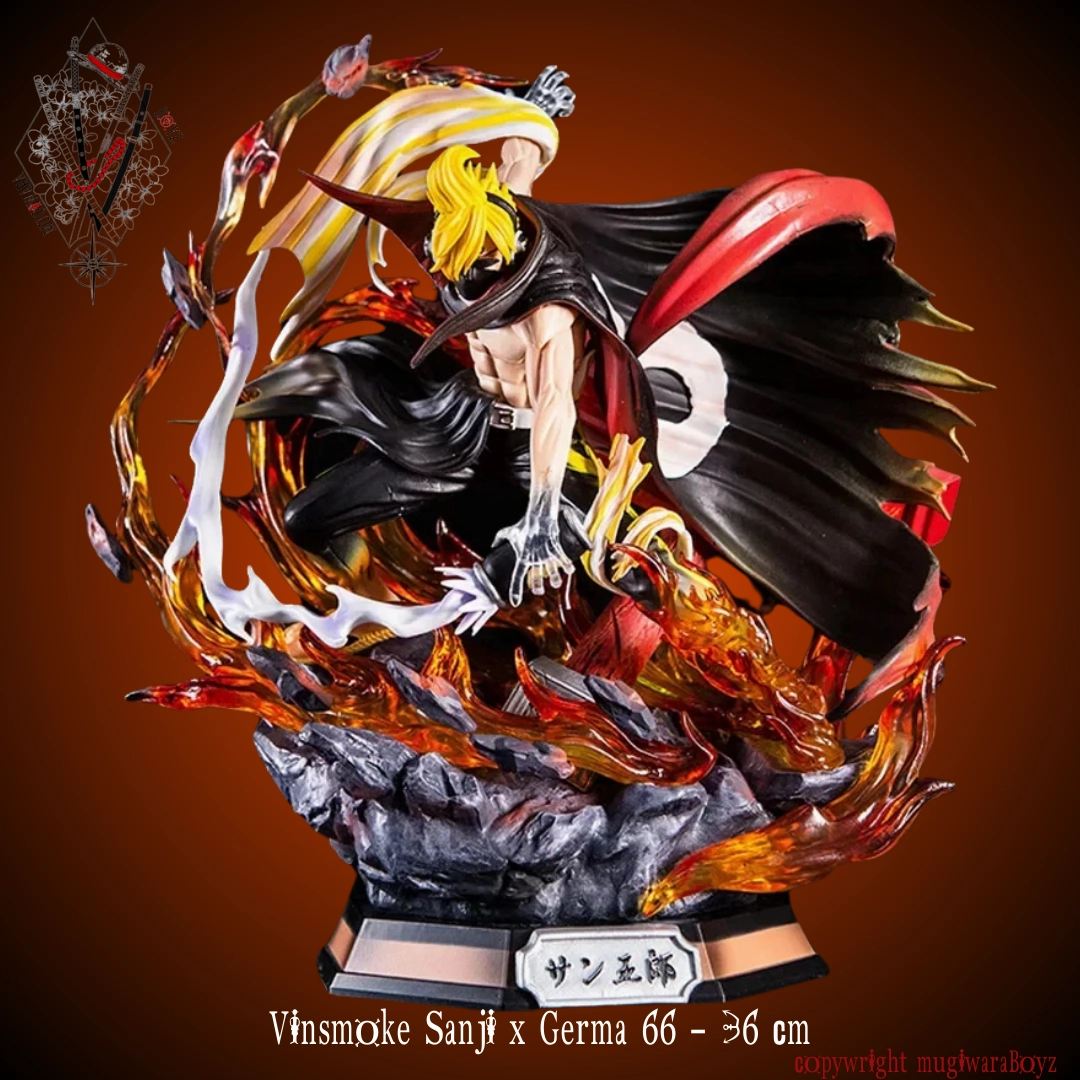 Award Winner Figurine One Piece - Edition Prestige - Sanji "Stealth Black" - Germa 66