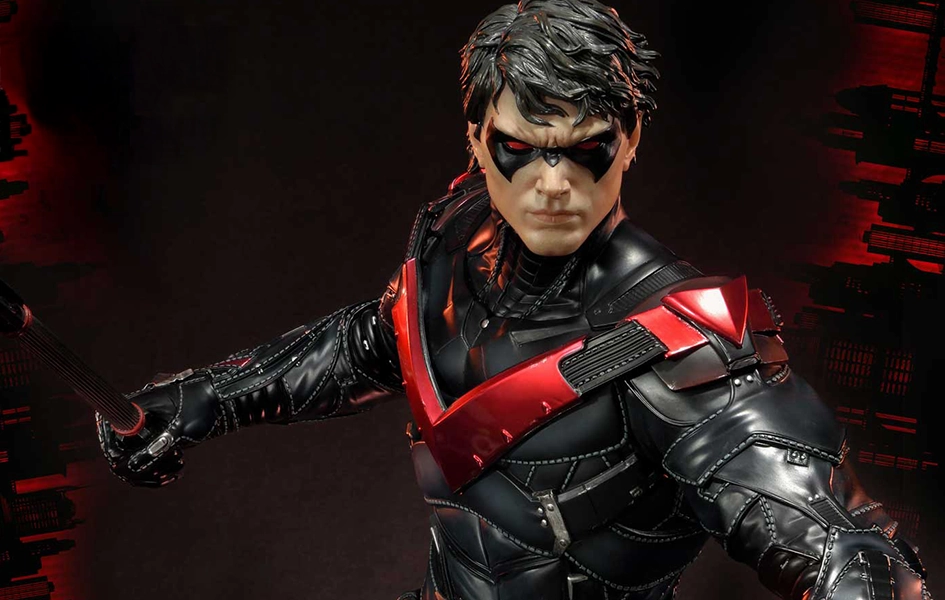 Multiple Accessories Spirit Animal Batman: Arkham Knight - Nightwing (Red Version) 1/3 Scale Statue