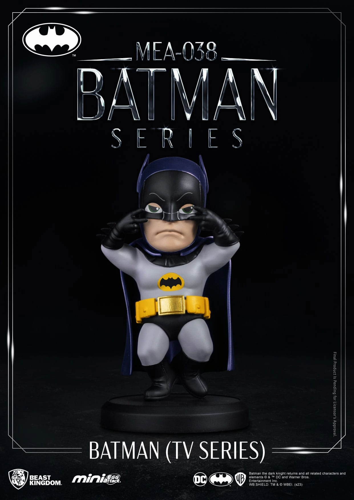 Beast Kingdom DC Comics Batman (1966 TV Series) Mini Egg Attack Figure Action Collection