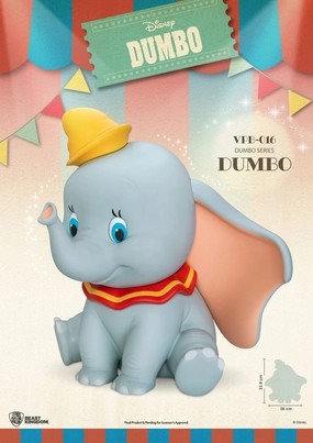 Beast Kingdom Dumbo Piggy Bank - Disney - Vinyl Collectible Fantasy Collection