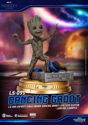 Character Showcase Beast Kingdom Guardians of the Galaxy 2 Dancing Groot heo EU Exclusive Life-Size Statue