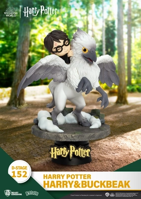 Beast Kingdom Harry Potter Harry & Buckbeak D-Stage PVC Diorama Legendary Hero Miniature Product