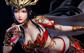 Battle Through the Heavens - Medusa 1/4 Scale Statue City Memento Wedding Cake Topper