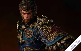 Movie Character Marvel Hero Black Myth: Wukong - Sun Wukong (Silicone Head) 1/2 Scale Statue