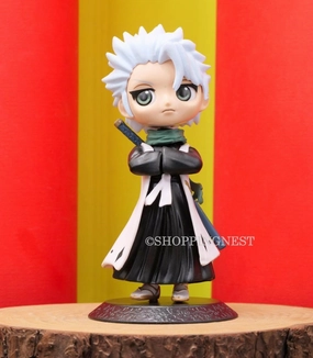 BLEACH TOSHIRO HITSUGAYA Round Stand  PVC ANIME ACTION FIGURE | 15CM | Children's Toy Action Merchandise