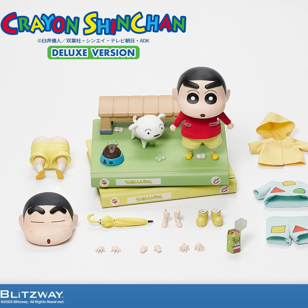 Poseable Figure BLITZWAY Crayon Shinchan Action Figure (DX Ver.)