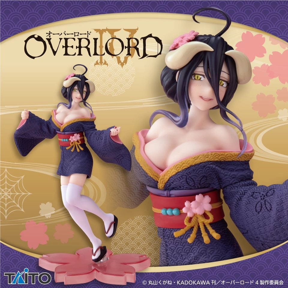 School Project Overload IV Coreful Figure Albedo Sakura Kimono ver.