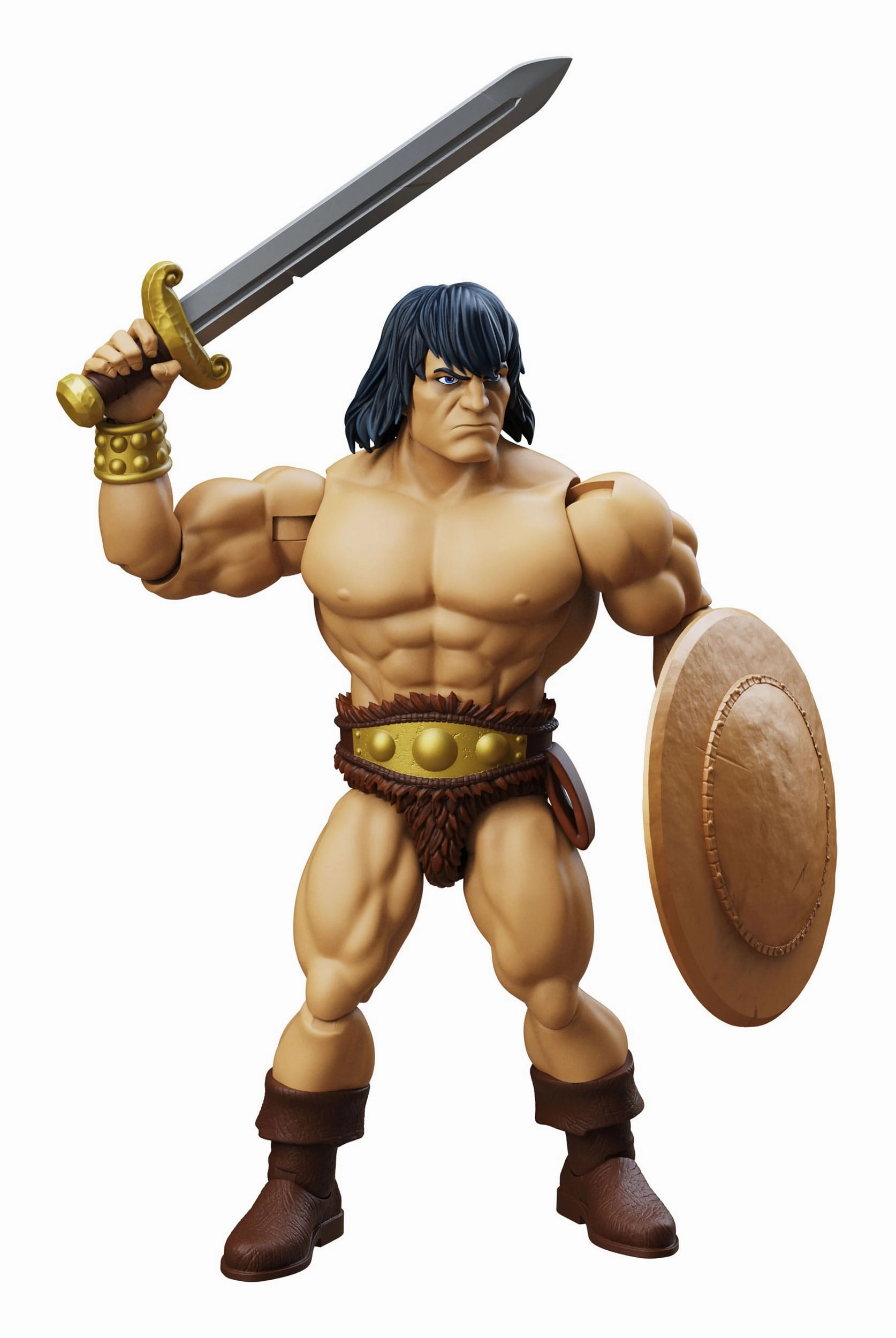 Pewter Figure Boss Fight Studio Immortal Champions Conan the Barbarian Action Figure