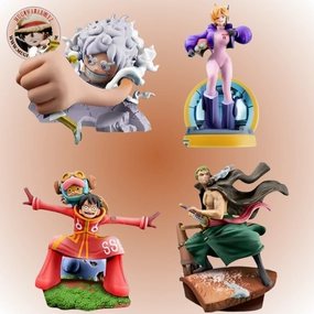 Box Figurines One Piece ?C ??dition Sp??ciale EggHead Collectible Object