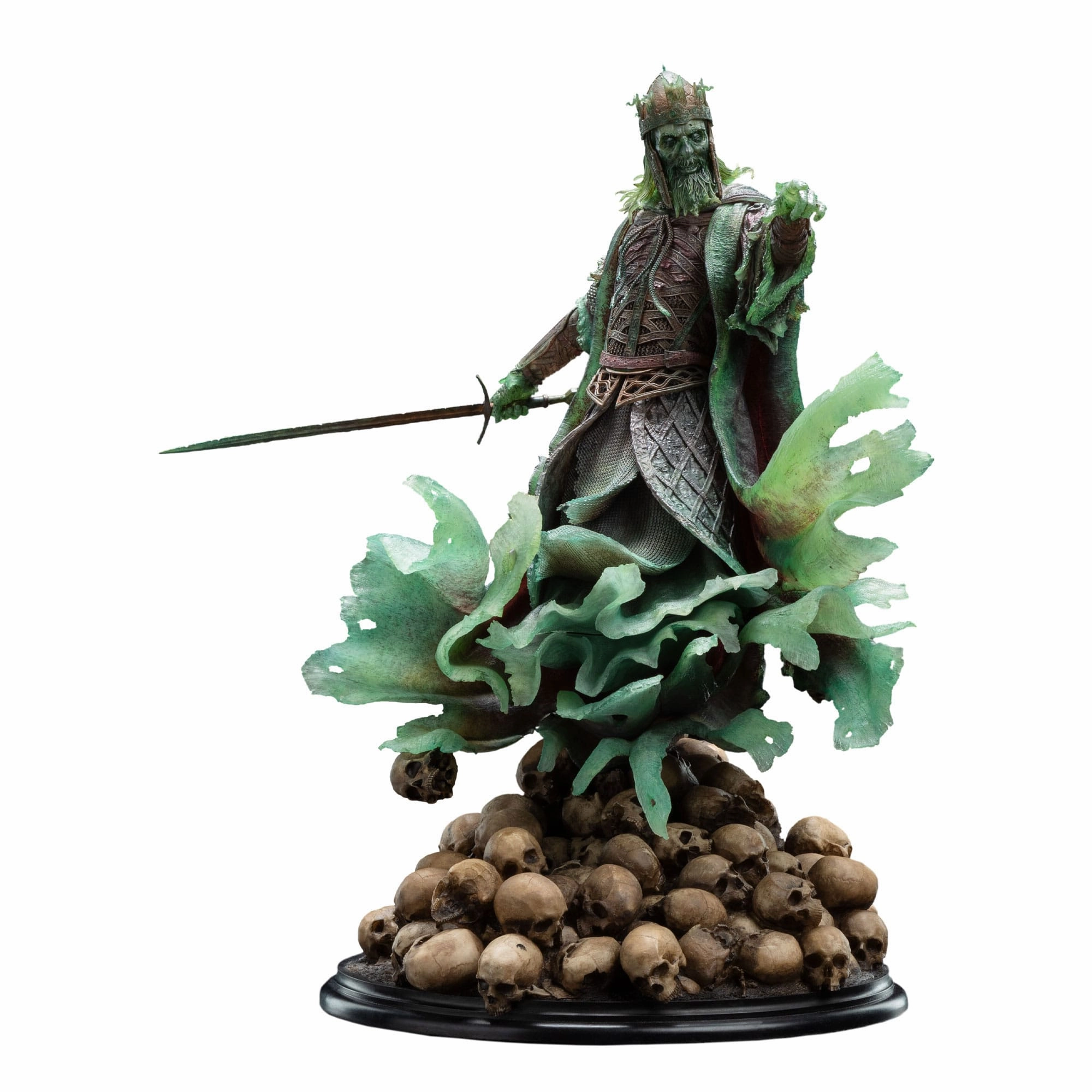 Weta The Lord of the Rings King of the Dead Limited Edition 1/6 Statue PVC Toy Christmas Decoration