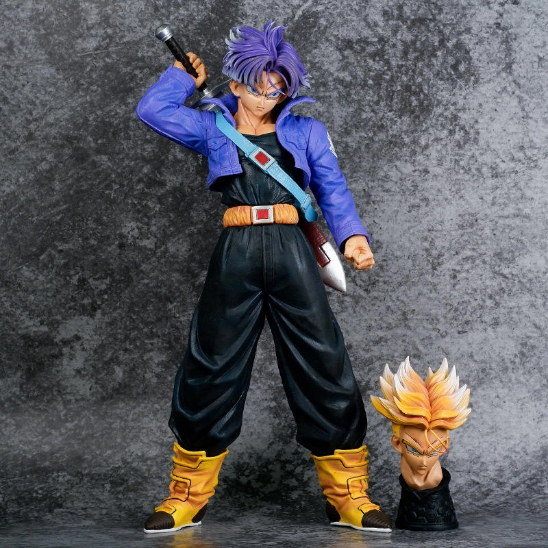 DBZ Trunks With Jacket  Cms Action Figure | 43 CMS | Wood Carving Science Model