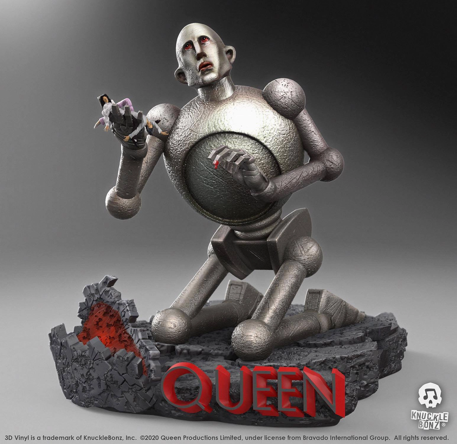 Knucklebonz Queen The Queen Robot News of the World 3D Vinyl Statue Gift Guide