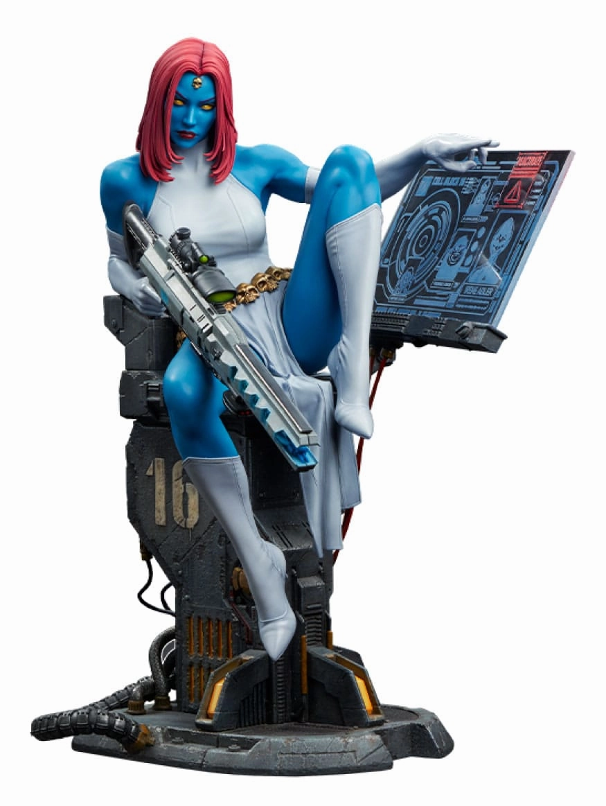 Action Character Collectible piece Sideshow Collectibles Marvel Mystique: Freedom and Destiny Premium Format Statue