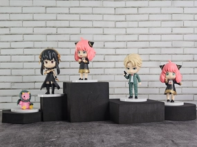 Preservation Tool Game Character SPY x FAMILY Anime Action Figure Set | 5 Collectible Figures | PVC | 10 cm