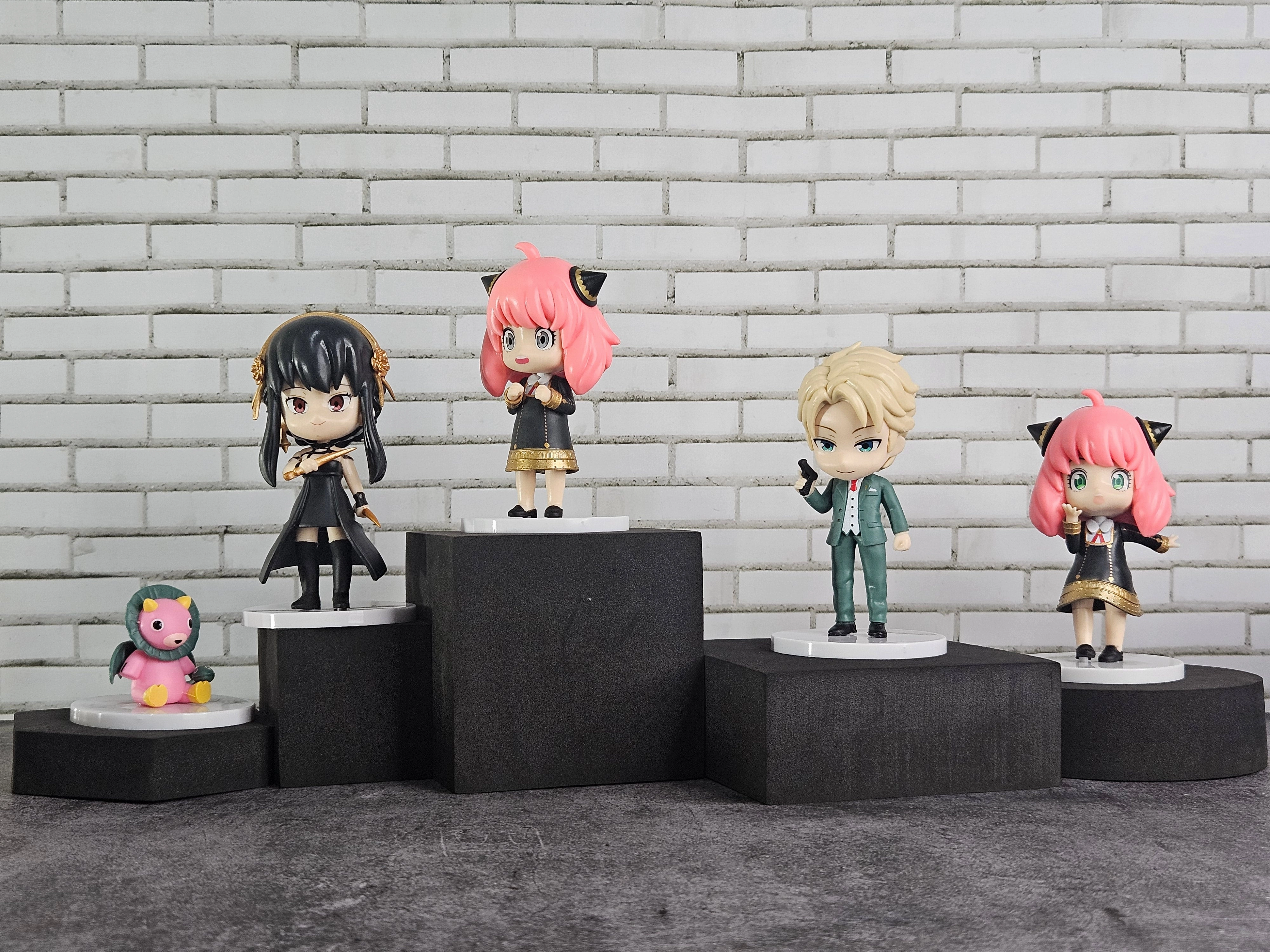 Preservation Tool Game Character SPY x FAMILY Anime Action Figure Set | 5 Collectible Figures | PVC | 10 cm