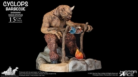 Iconic Character investment piece Star Ace Toys Ray Harryhausen's Cyclops Barbecue Scene 1/8 Diorama Statue