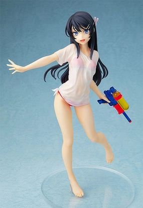 Mai Sakurajima Water Gun Date Ver 1/7th Scale Figure (Rerun) Streaming Decor