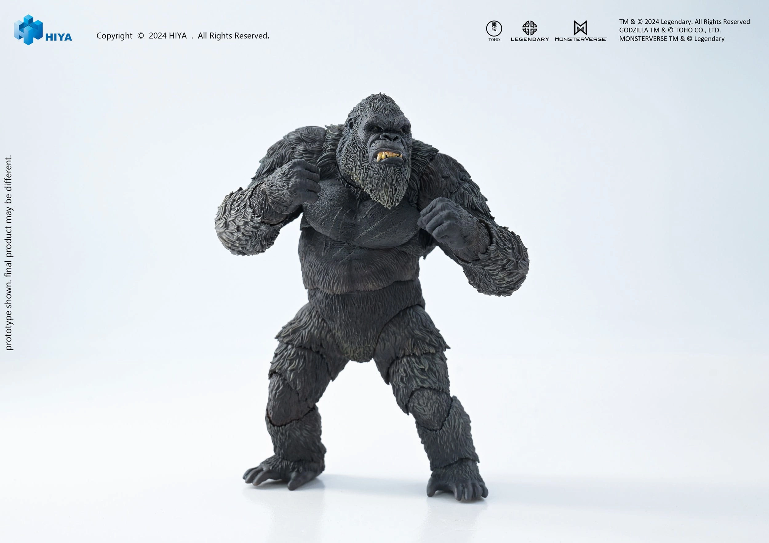 Hiya Toys Godzilla x Kong: The New Empire Exquisite Basic Kong Action Figure PVC Unit