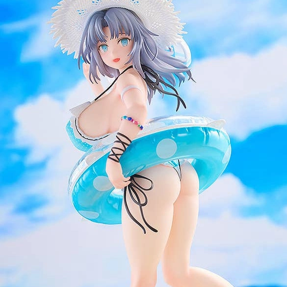 Film Character Chibi Statue Shinobi Master Senran Kagura NEW LINK Yumi Swimsuit Ver.
