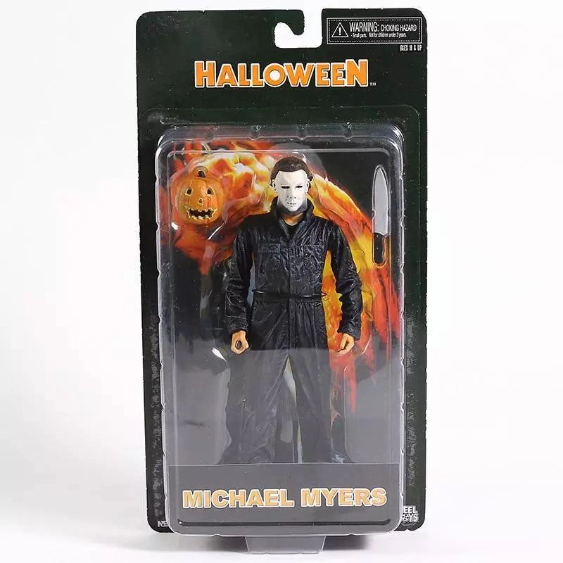 SN Halloween Michael Myers Movable Action Figure | Collectible Horror Figurine Recognition Gift Man Cave