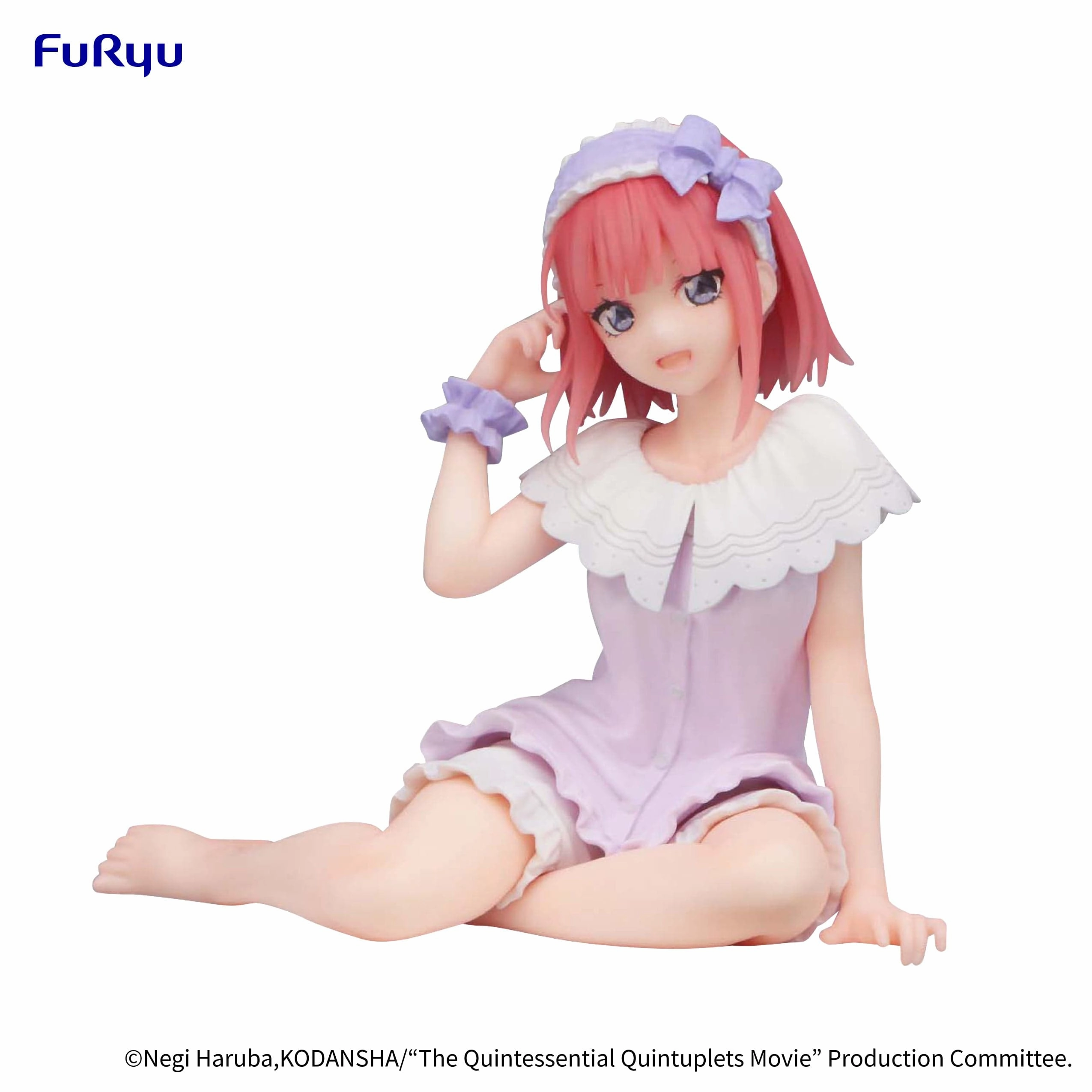 The Quintessential Quintuplets Movie Noodle Stopper Figure Nino Nakano Loungewear ver Mammal Figure