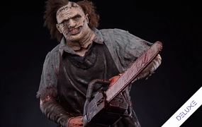 Texas Chainsaw Massacre - Leatherface (Deluxe) 1/4 Scale Statue Miniature Statue Collectors Item