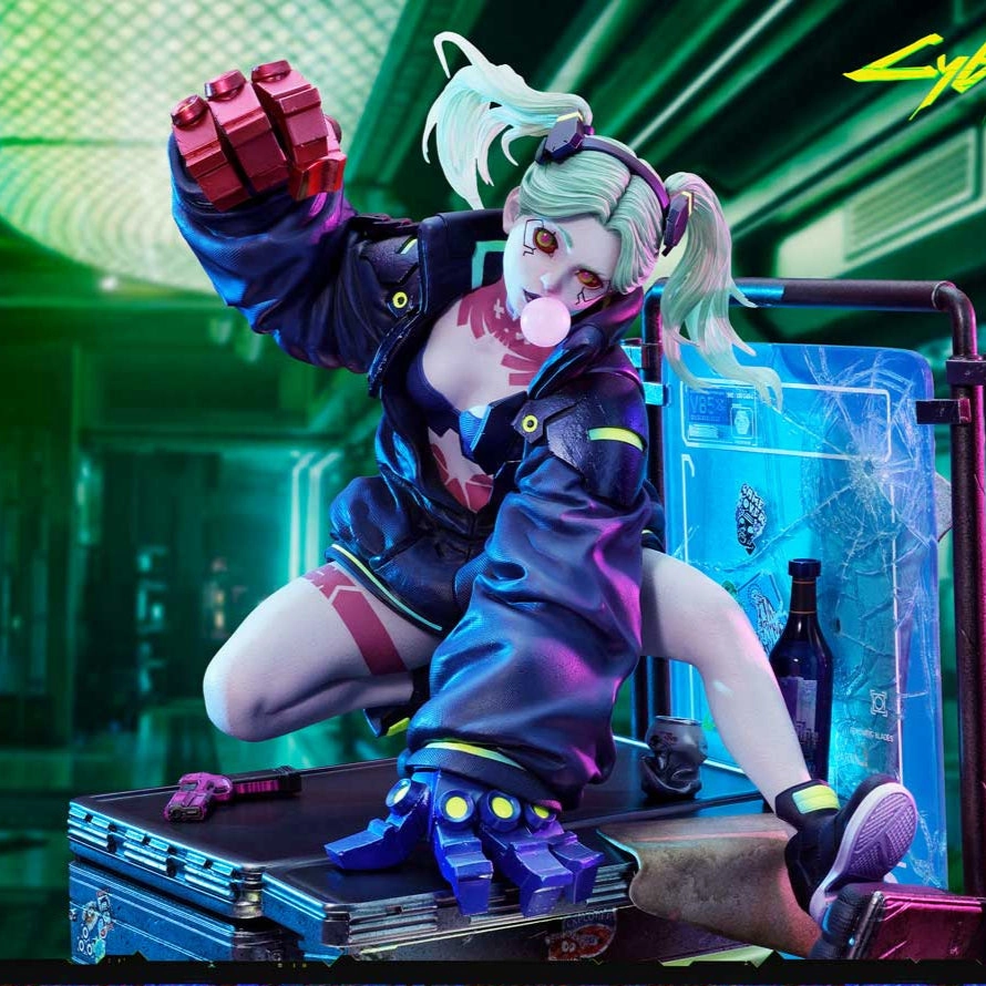 Light Up Feature Art Collection Prime 1 Studio Real Elite Masterline Cyberpunk: Edgerunners Rebecca Deluxe Bonus Version