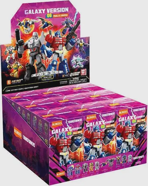 Collector Gem Transformers Galaxy Version 06 Parallel Universe Mystery Box Fantasy Showcase