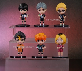 Haikyuu Set Of 6 Action Figures Set A PVC with Base | 10 Cms | Magazine Cover